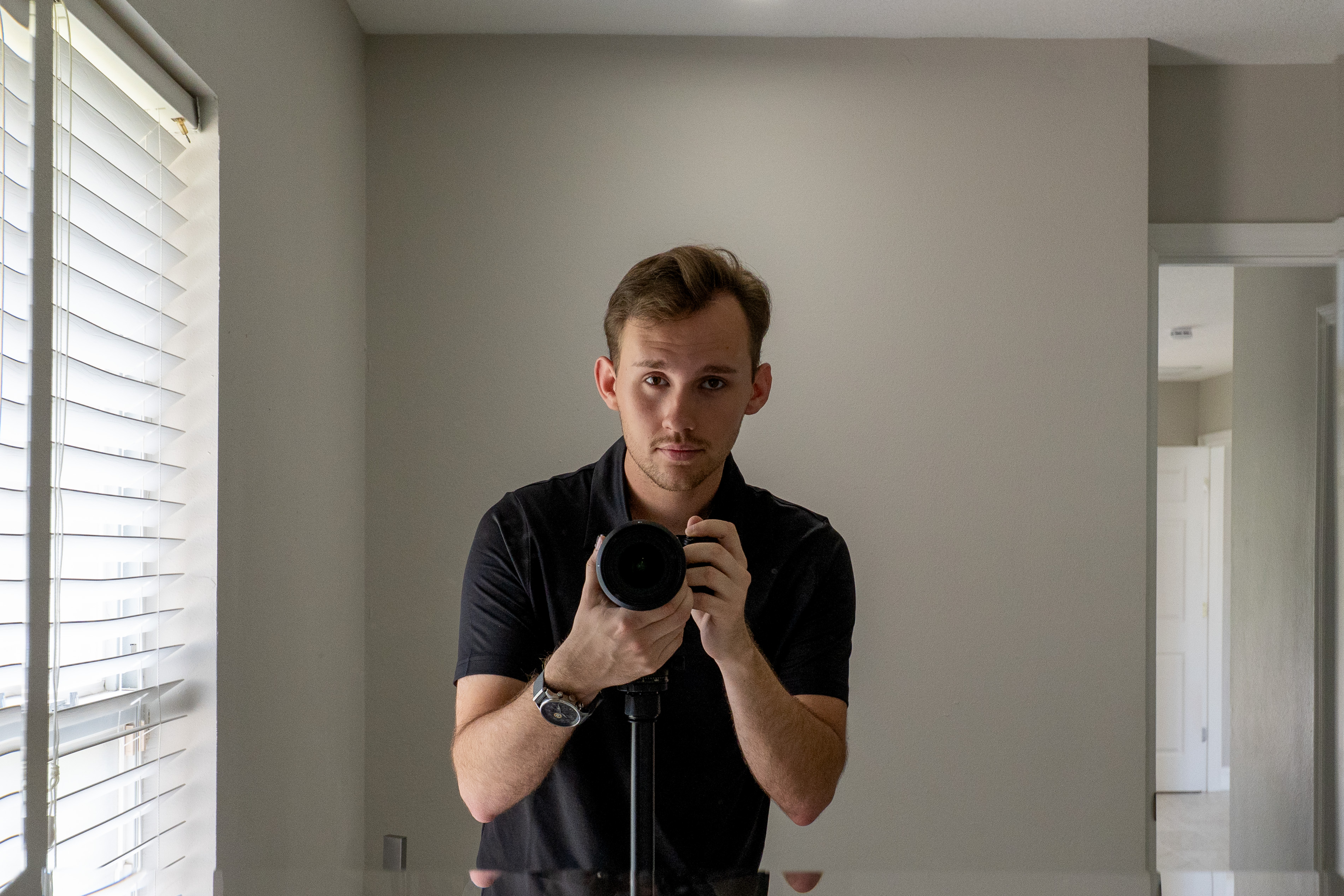 Locke — founder of LF Property Media, on a shoot
